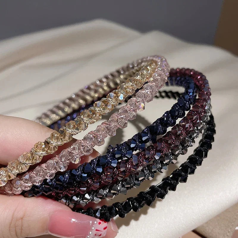 Fashion Crystal Bezel Headband