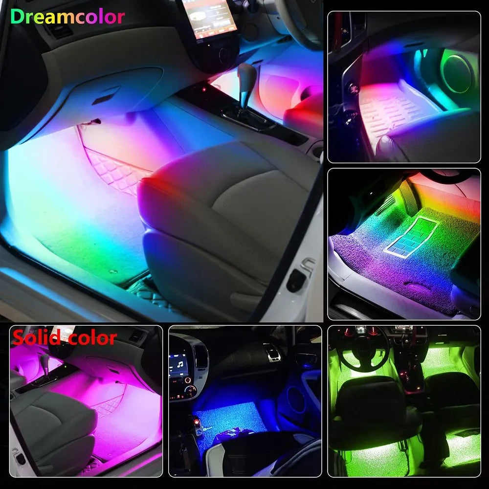 Neon LED Car Interior Ambient Light Kit🚦🌟