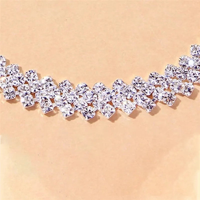 Luxury Zirconia Women's Anklet Bracelet