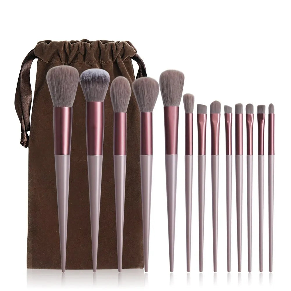 Makeup Brushes Set Eye Shadow and Foundation (13pcs) 💄
